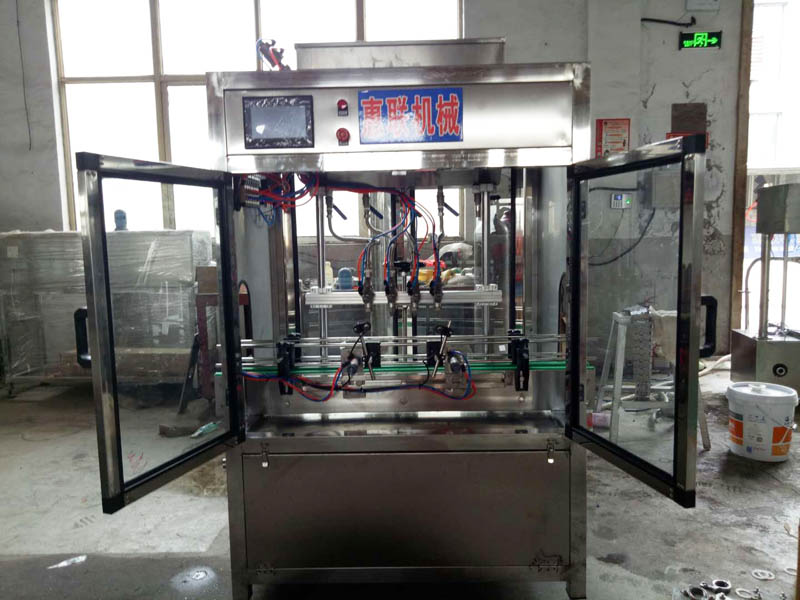全自動4頭液體肥料灌裝機