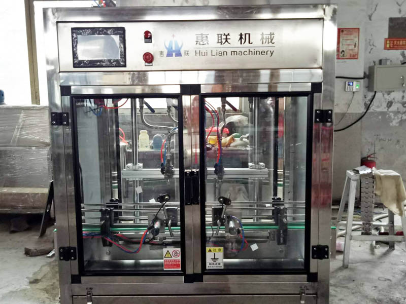 全自動4頭液體肥料灌裝機
